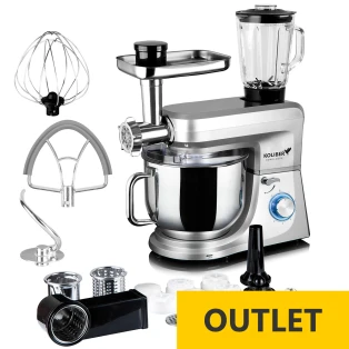 OUTLET - 20% Robot kuchenny ROBOMAX X-2500-W + akcesoria (srebrny)